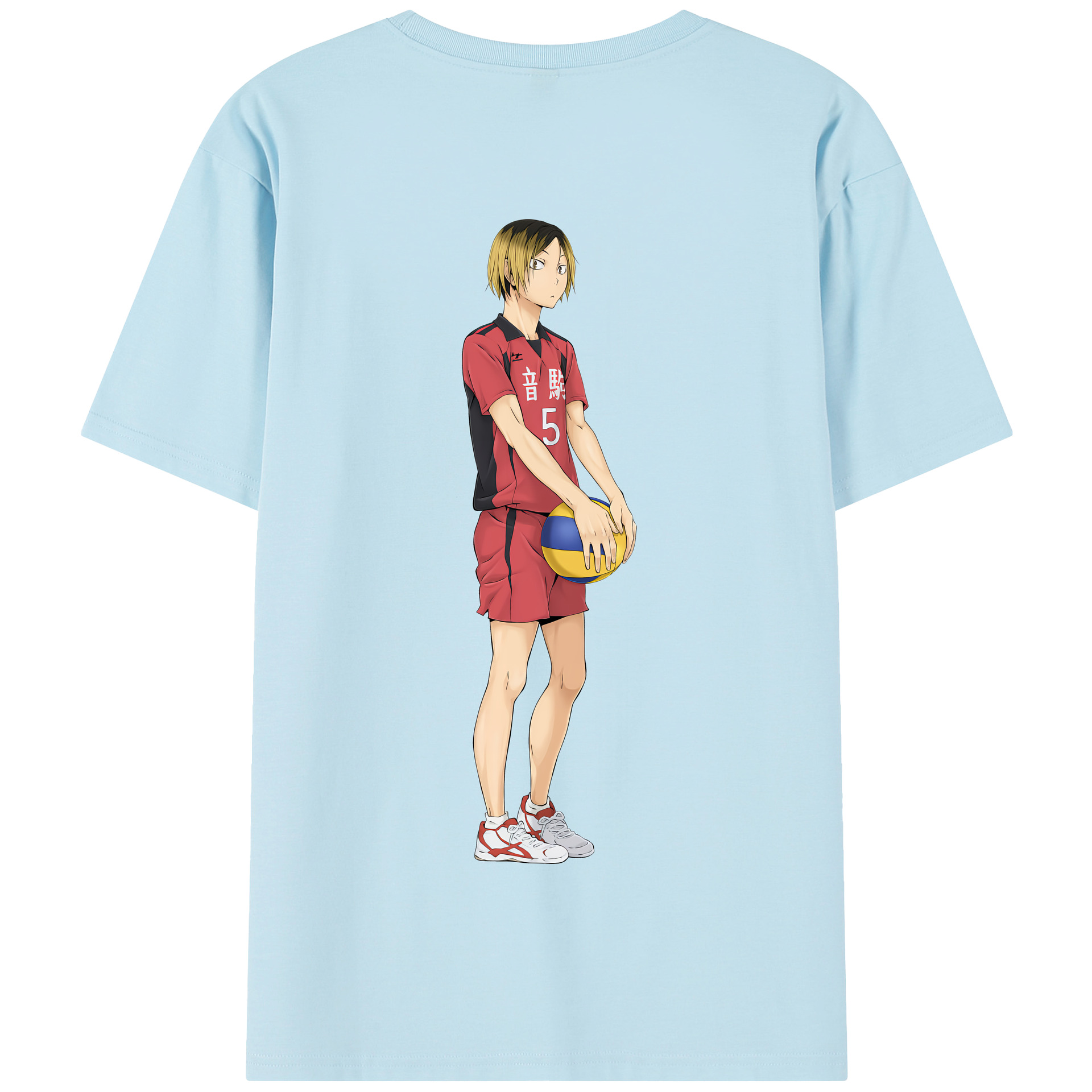 （画像用） ハイキュー!! Haikyu!! 綿100％半袖Tシャツ（背面プリント）
